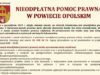 Nieodpłatna pomoc prawna w powiecie opolskim